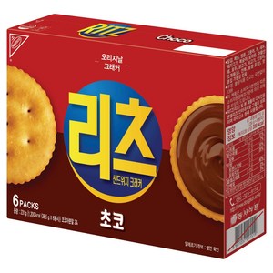 리츠 샌드위치 크래커 초코, 231g, 1개
