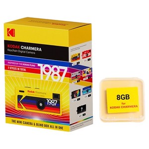 코닥 (Kodak) 차메라 키체인 디지털 카메라 랜덤발송 + SD카드 세트