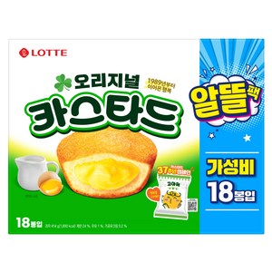 롯데카스타드 오리지널 알뜰팩 18p, 414g, 1개