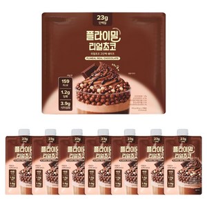 플라이밀 단백질 쉐이크 리얼초코, 45g, 7개