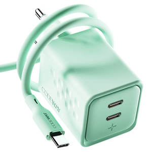 코드웨이 초고속 충전기 50W + C타입 to C타입 초고속 충전 케이블 100W 2m 세트