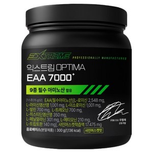 익스트림 옵티마 EAA 7000플러스 아미노산 샤인머스켓맛, 300g, 1개