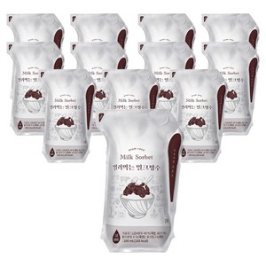이롬 얼려먹는 밀크빙수, 200ml, 12개