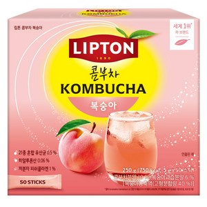 립톤 콤부차 복숭아