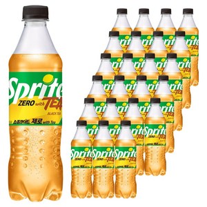 스프라이트 제로 사이다 with TEA, 500ml, 24개