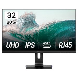 알파스캔 4K UHD 3225UC IPS USB C 도킹 허브 멀티스탠드 무결점 모니터