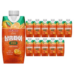 말리 남쏨타이 오렌지, 330ml, 12개