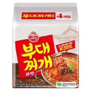오뚜기 부대찌개라면 130g, 4개