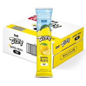 피크닉 얼려먹는 피크닉 레몬, 85ml, 24개