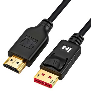 인네트워크 4K UHD 60Hz 지원 DP to HDMI 모니터 영상 변환 케이블 IN-DPHD20