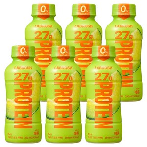 랩노쉬 프로틴 드링크 퍼펙트 메론, 350ml, 6개
