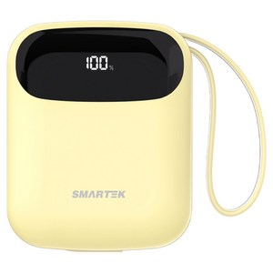 스마텍 PD 20W 고속 충전 케이블 일체형 보조배터리 10000mAh C type