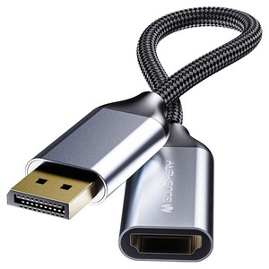 구스페리 DP to HDMI 컨버터 연장 케이블 젠더