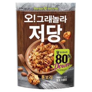 마켓오네이처 오!그래놀라 저당, 255g, 1개