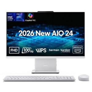 레노버 2026 아이디어센터 AIO 24ILL11 코어Ultra7 인텔 14세대