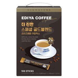 이디야 더 진한 스페셜 골드블렌드 커피믹스
