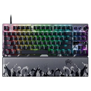 레이저 Huntsman V3 Pro TKL 8K 영문배열 니코 에디션 게이밍 유선 텐키리스 키보드