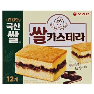 오리온 국산쌀 쌀카스테라, 360g, 1개