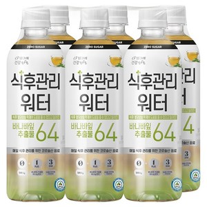 티에프티 빙그레 식후관리 워터, 500ml, 6개