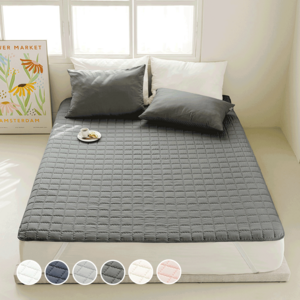 더자리 디 베이직 항균 누빔 고정밴드 침대패드