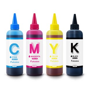 풀컬러즈 캐논 / HP / 삼성 / 엡슨 / LG / 브라더 호환리필잉크 250ml x 4종