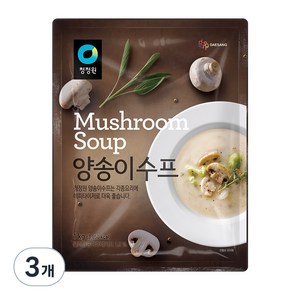 대상 청정원 양송이스프, 1kg, 3개