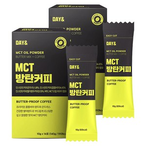 데이앤 MCT오일 방탄커피, 10g, 14개입, 2개