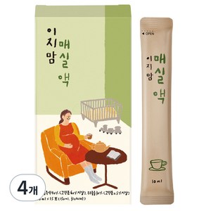 이지맘 매실액 15p, 10ml, 4개