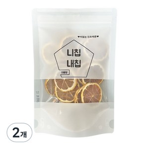 니칩내칩 씨없는 건조 레몬칩, 35g, 2개