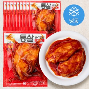 곰곰 통살 닭가슴살 불닭맛 (냉동)