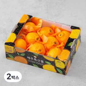 귤탐 한라봉, 2kg(중과/7~9..., 2박스