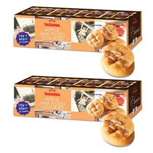 타타와 사과잼쿠키 60p, 600g, 2개