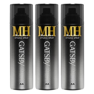 갸스비 매트 앤 하드 스타일링 스프레이, 200ml, 3개
