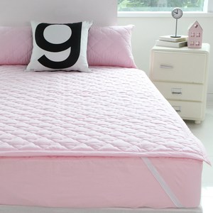 바숨 순면누빔 침대패드