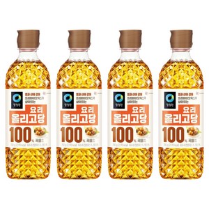 청정원 요리 올리고당, 700g, 4개