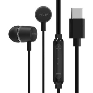 아이리버 C타입 커널형 리모컨컨트롤 줄꼬임방지 고품질 알루미늄 유선 이어폰