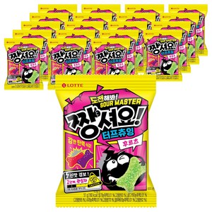 롯데웰푸드 짱셔요 터프츄잉 후르츠, 51g, 20개