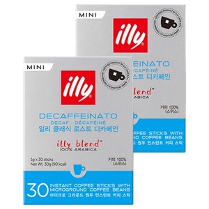 일리 클래식 로스트 디카페인 미니, 1g, 30개입, 2개