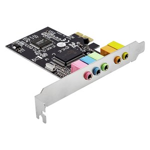 랜스타 PCI-express 사운드카드 5.1채널 서라운드 지원
