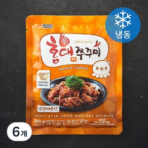 모모프렌즈 홍대쭈꾸미 약간매운맛 (냉동), 300g, 6개