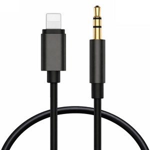 바라보고 아이폰 라이트닝 to 오디오 8핀 AUX 케이블 옥스 선