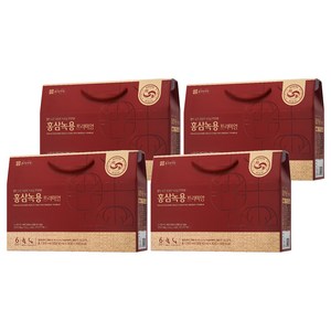 종근당건강 홍삼녹용 프리미엄, 30회분, 1.5L, 4개