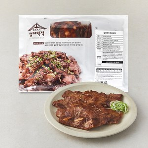 설야멱적 한돈갈비 (냉장), 1.2kg, 1개