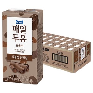 매일두유 초콜릿, 190ml, 24개