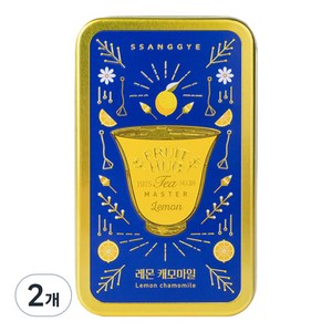 쌍계명차 과일허그 레몬 캐모마일 티캔