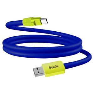 수피 A타입-C타입 USB 3.2 비비드 컬러 안드로이드 오토 카플레이 10G 고속 데이터 충전케이블 S90