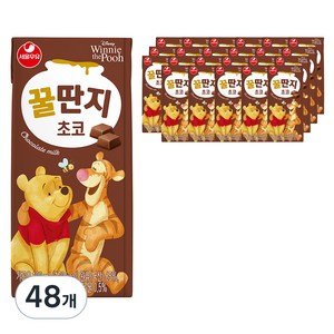 서울우유 초코꿀딴지, 180ml, 48개