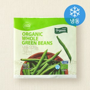 유기가공식품 인증 퀵쿠킹 그린빈 (냉동), 600g, 1개