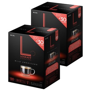 루카스나인 마일드 아메리카노, 1.15g, 130개입, 2개