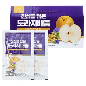 비타할로 진심을 담은 도라지배즙, 80ml, 30개